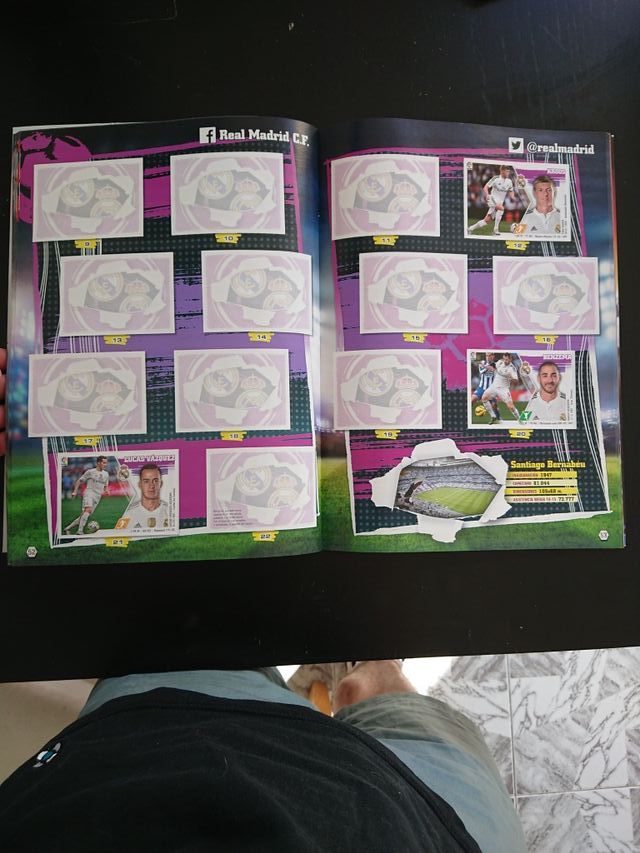 Álbum cromos LIGA 2015-2016 Panini