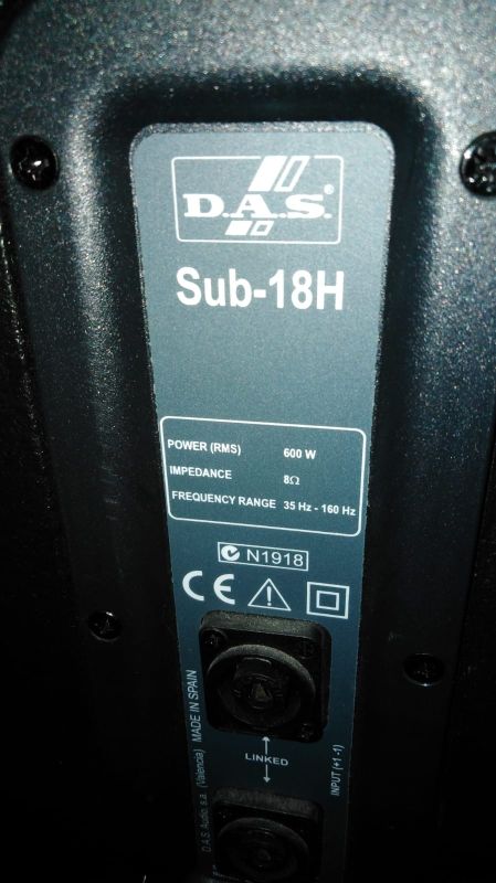 Altavoces Das Reference 1564