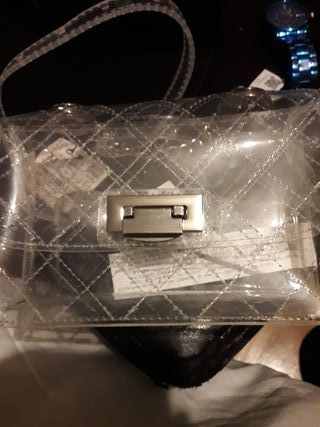 BOLSO ZARA TRANSPARENTE de segunda mano por 19 EUR en Lasarte-Oria en  WALLAPOP