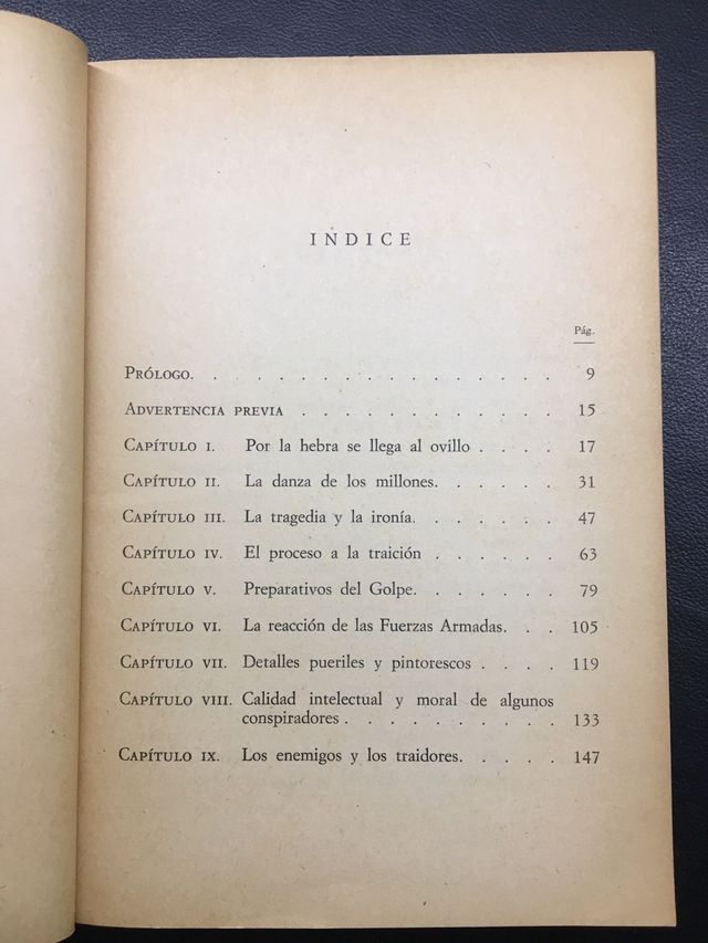 Proceso a una traición 1970-1973