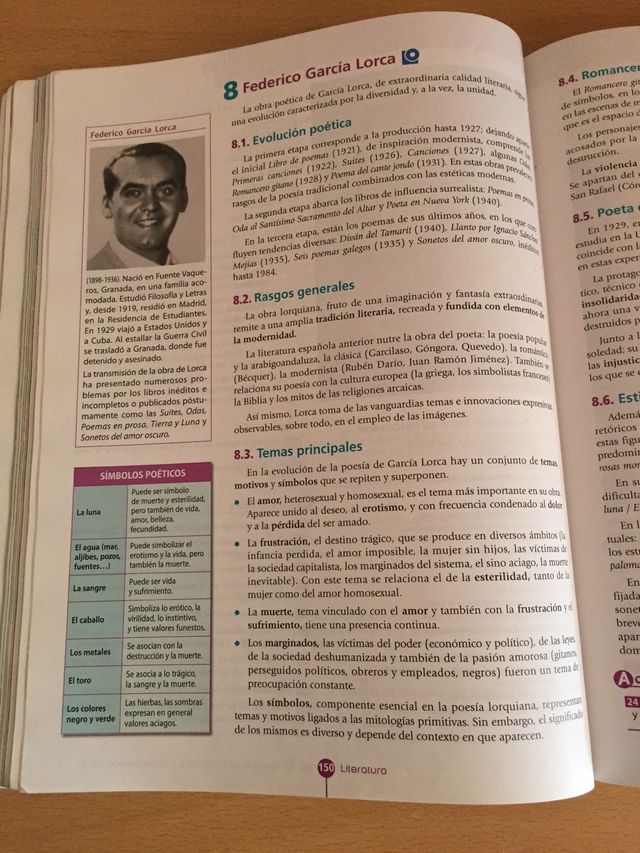 Lengua Castellana y Literatura 2° Bachi