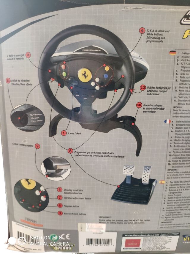 Volante Thrustmaster para XBOX