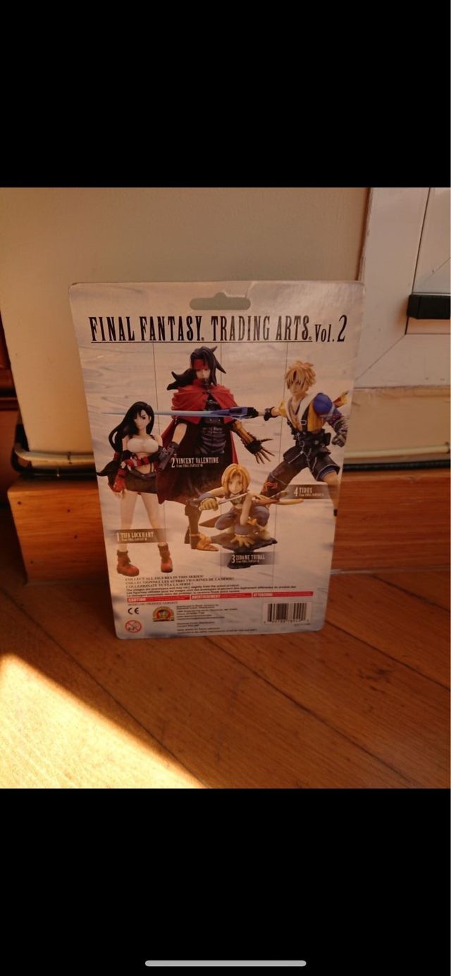Final Fantasy Trading Arts Zidane Tribal y Tifa