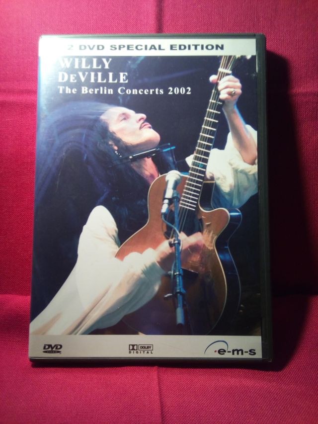 ¡Como NUEVO! WILLY DE VILLE:LIVE 2002.2 DVD ¡RARO!