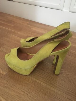 Amarilla de Zapatos para Mujer de Zara | FASHIOLA.mx