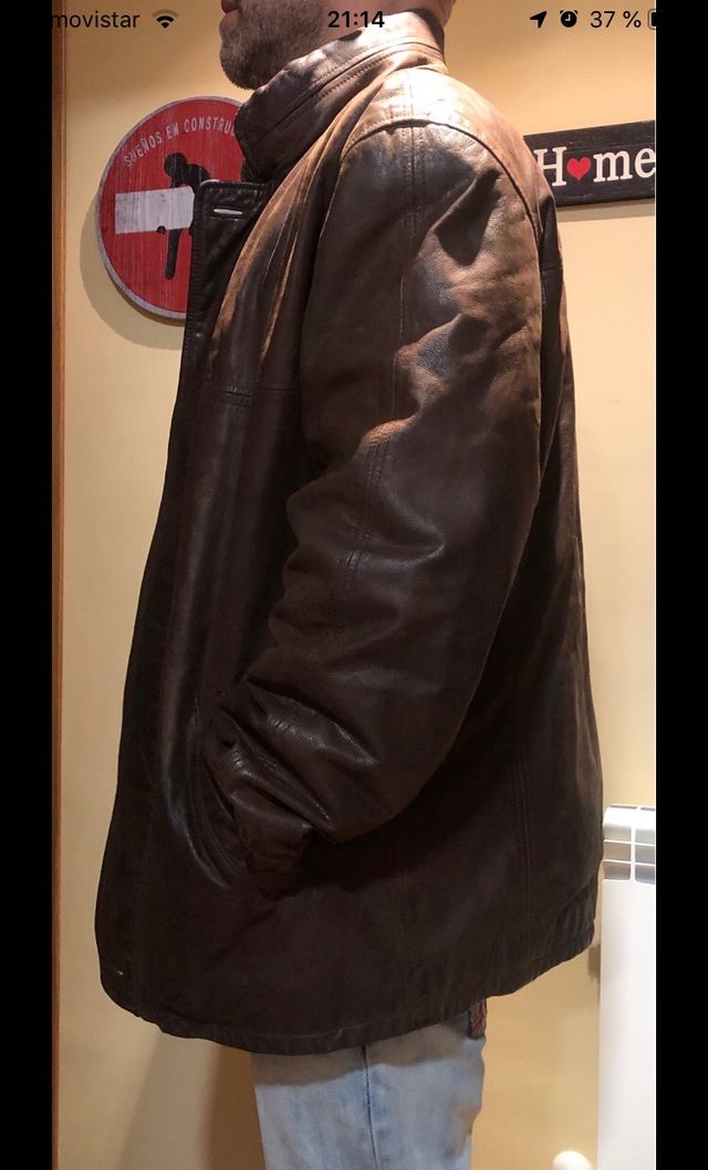 Chaqueta hombre auténtica piel Lotusse 