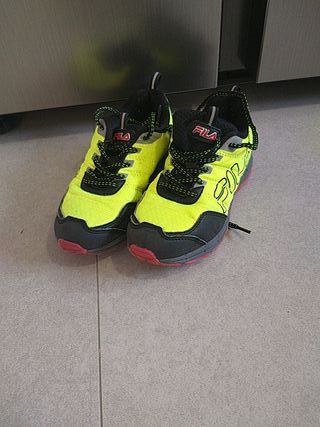 bambas fila talla 35