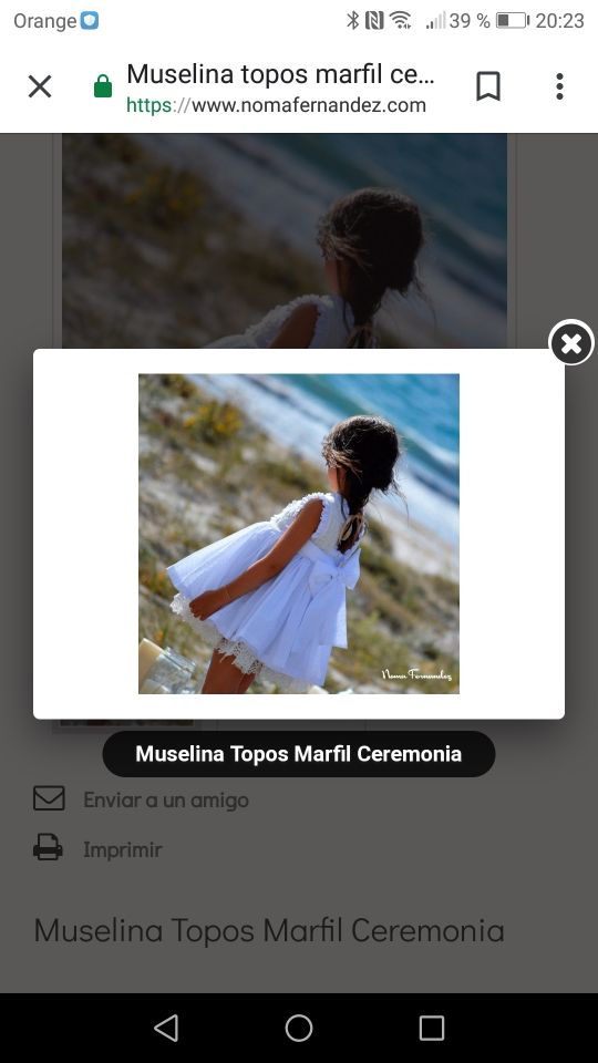 Vestido Noma Fernández