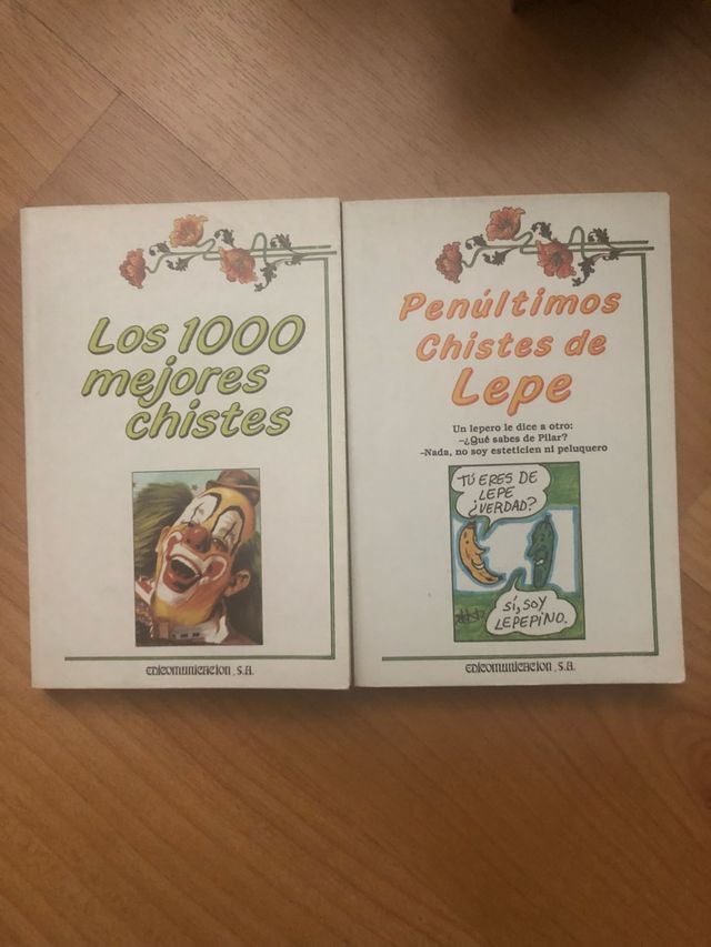 2 libros de chistes 