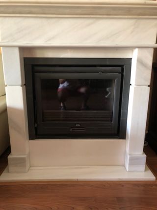 Chimenea de mármol de segunda mano en WALLAPOP