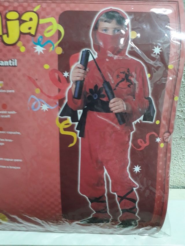 disfraz infantil Ninja