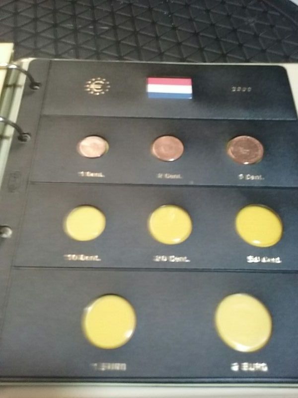 álbum monedas varias