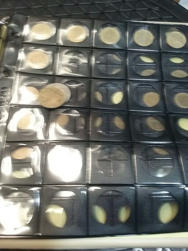 colección monedas francesas