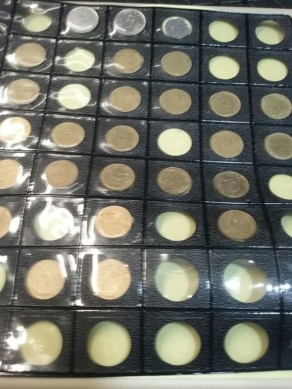 colección monedas francesas