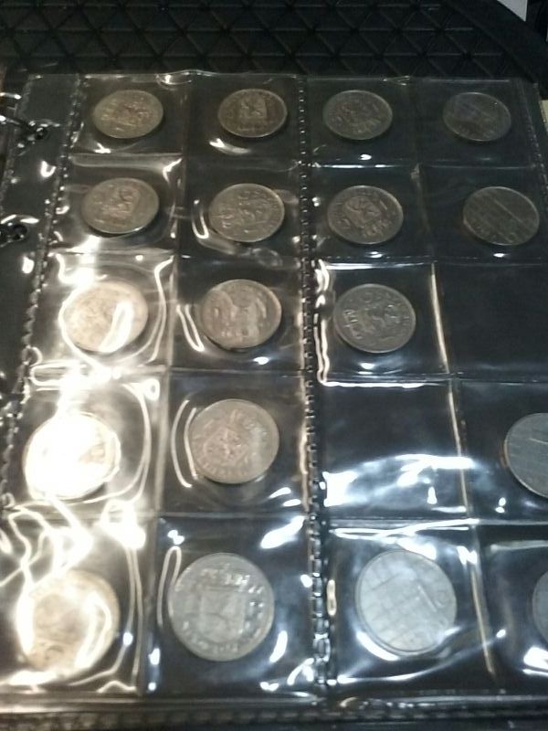 monedas varias álbum 