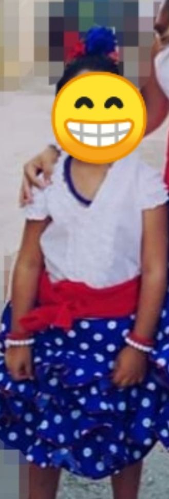 traje de flamenca de niña