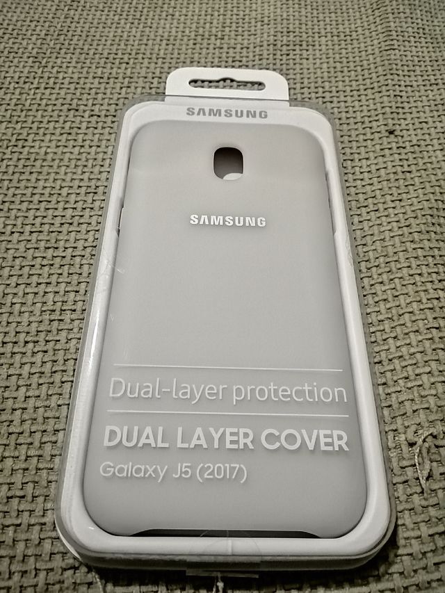 CUSTODIA A DOPPIO STRATO PER SAMSUNG GALAXY J5 2017, dorata