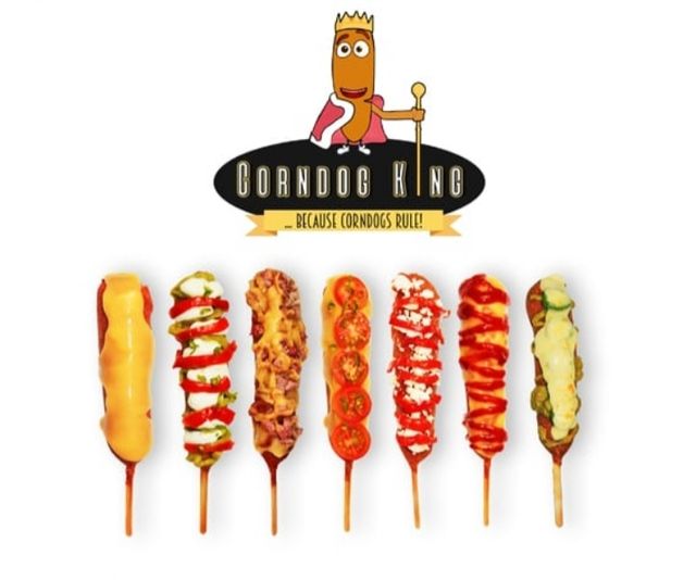 máquina corn dogs