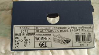 ASICS GEL FUJI Runnegade 2 para mujer NUEVAS 35,5 de segunda mano por 45  EUR en O Birloque en WALLAPOP