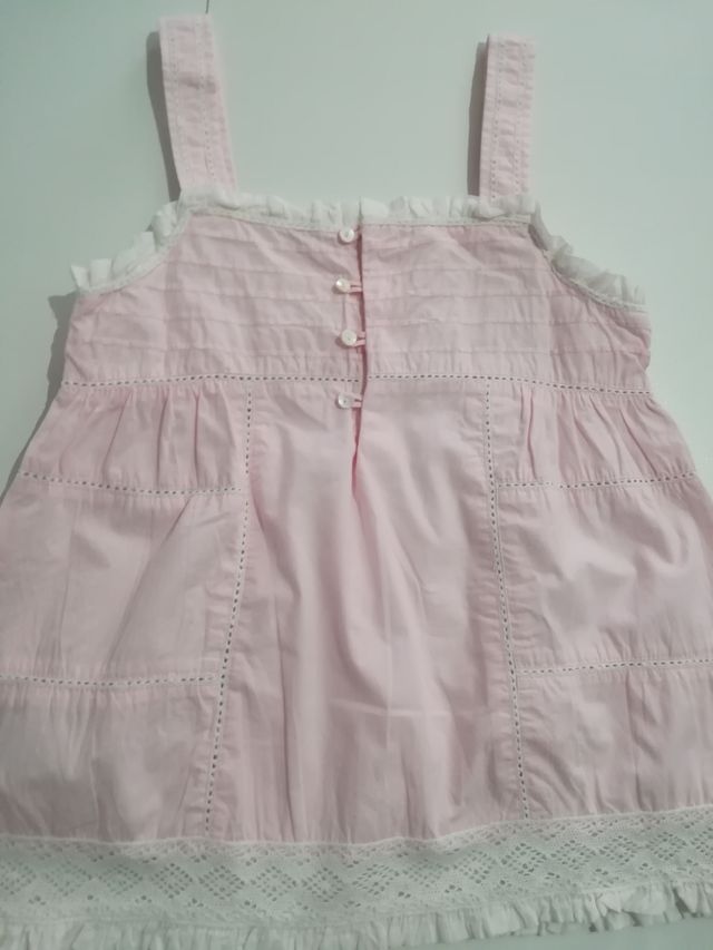Camisa tirantes verano niña, talla 6 años. Nueva.
