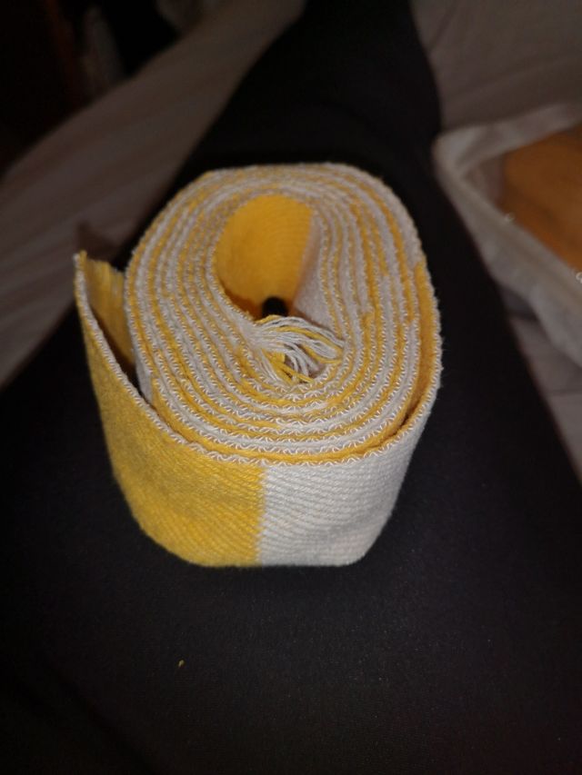 cinturón judo blanco/amarillo