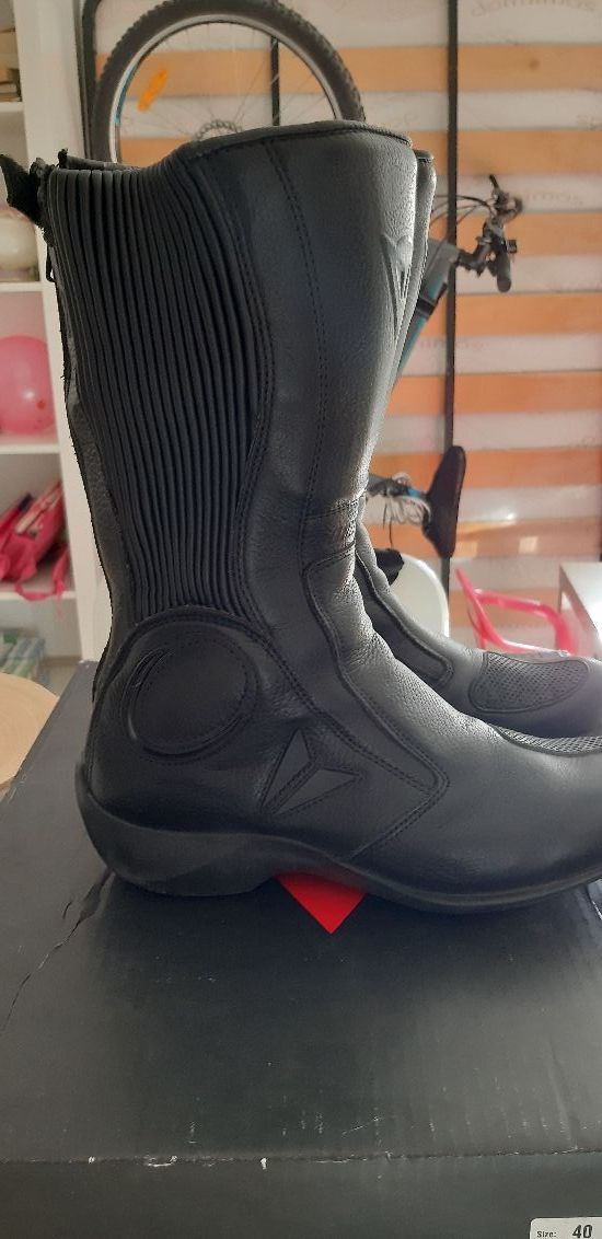 botas motorista mujer