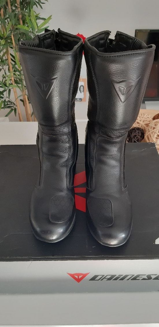 botas motorista mujer