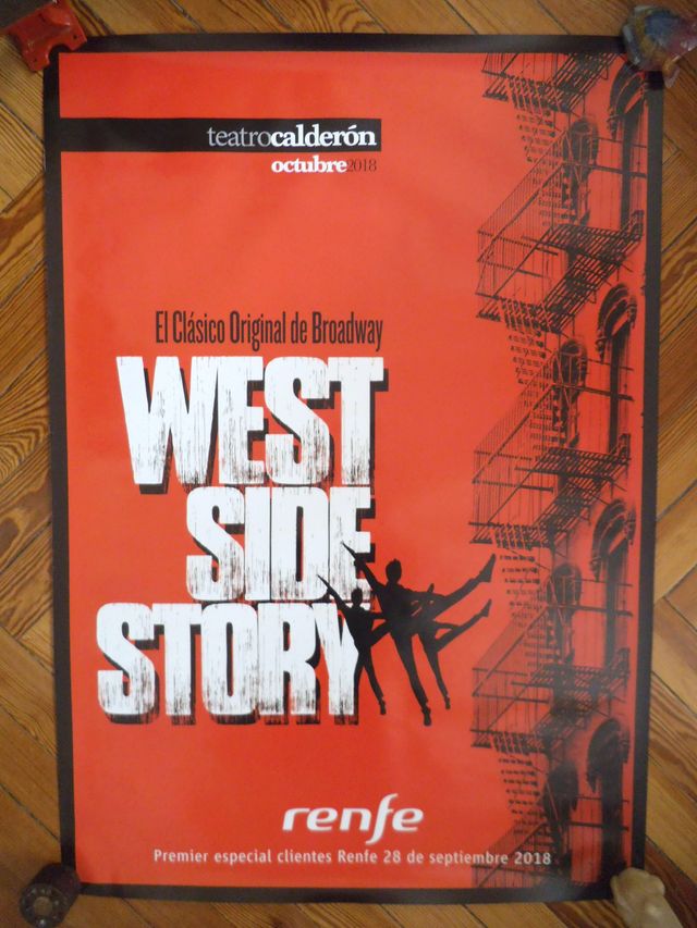 WEST SIDE STORY - Póster Teatro Carderón