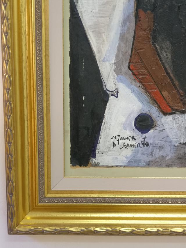 Cuadro Menina Óleo M. Torner