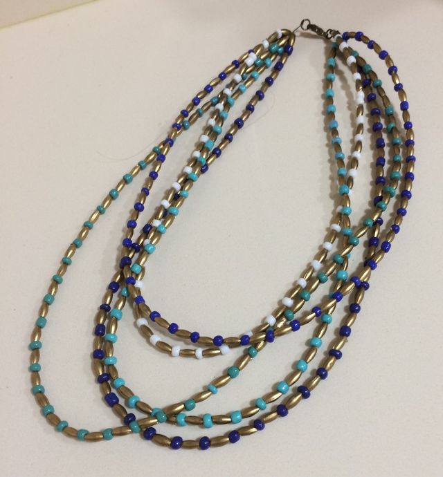 Collar varias vueltas. Marca Natura