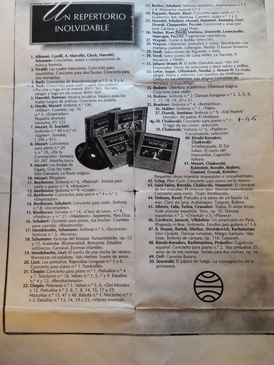 🎶🎵🎼😍 Colección en CD de música clásica