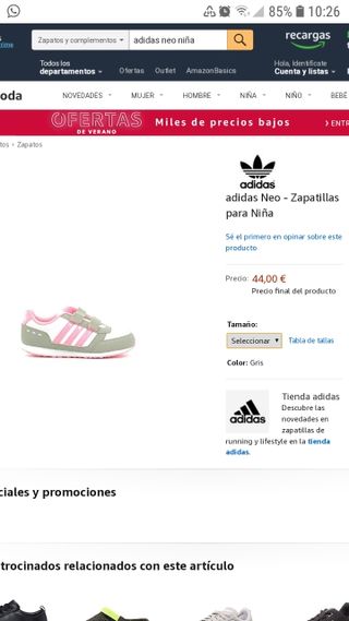 adidas neo niña 26 adidas neo niña 26