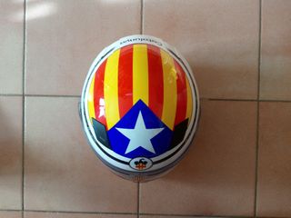 Casc Clam Independentista | Cafemotoracer Casc Clam Independentista | Cafemotoracer