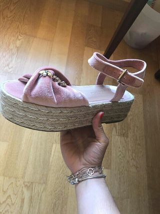 En Cuña Wallapop Mano Gijón Sandalias Plataforma Con Segunda De 7yYgv6bf