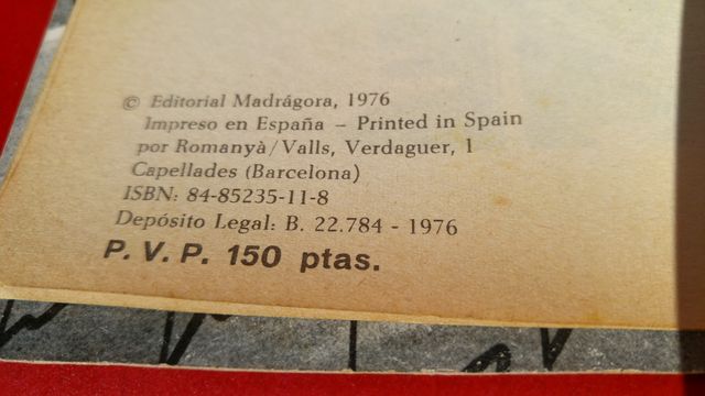 NASTI DE PLASTI, CÓMIC UNDERGROUND 1976 TOMO ÚNICO