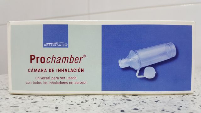 Cámara inhaladora bronquitis