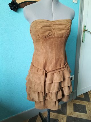 De Vestido En Antelina Mano Segunda Wallapop QderCBoWx