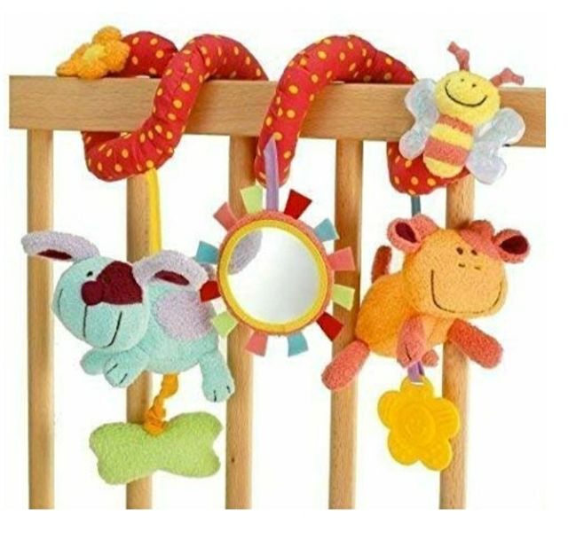 Juguete espiral colgante