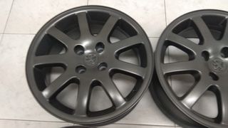 Llantas 206 GTi 16 pulgadas antracita