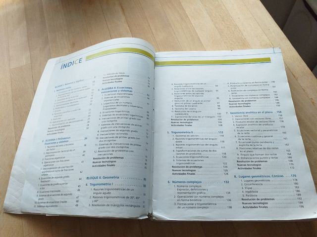 MATEMATICAS I - 1° BACHILLERATO