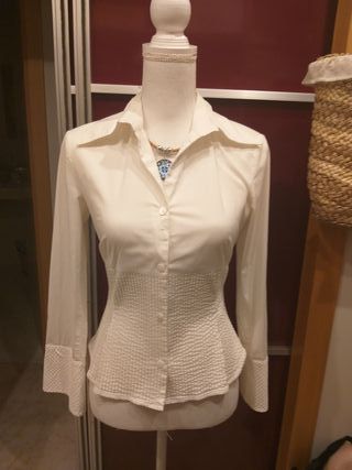 camisa blanca adolfo dominguez