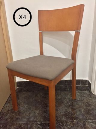 Sillas Segunda De Blancas En Terrassa Madera Wallapop Mano QtshrdxC
