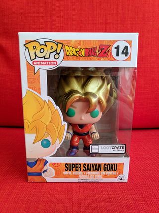 super saiyan goku metallic