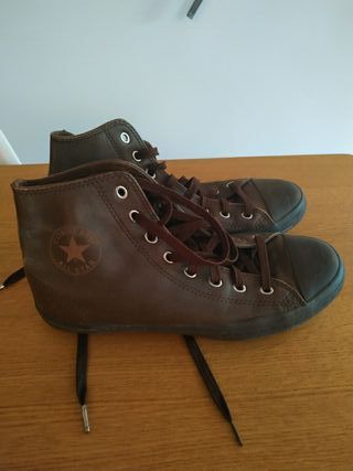 converse piel marron converse piel marron