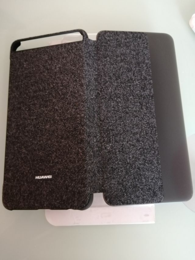 Custodia Smart View HUAWEI P10 plus, grigio scuro