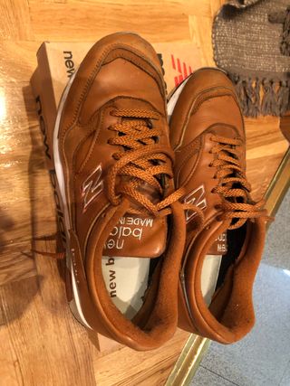 new balance 1500 piel Marrón
