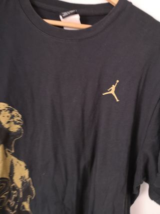 camisa jordan negra