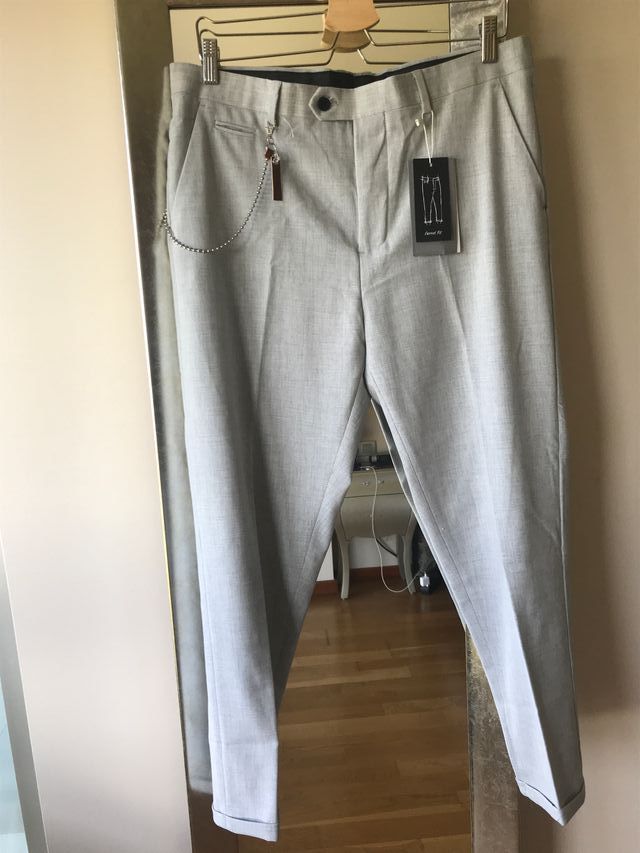 Pantalón de pinzas de ZARA MAN
