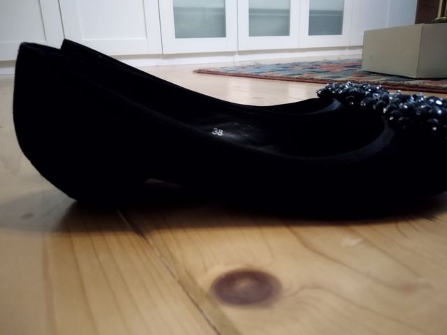 manoletinas negras.T38