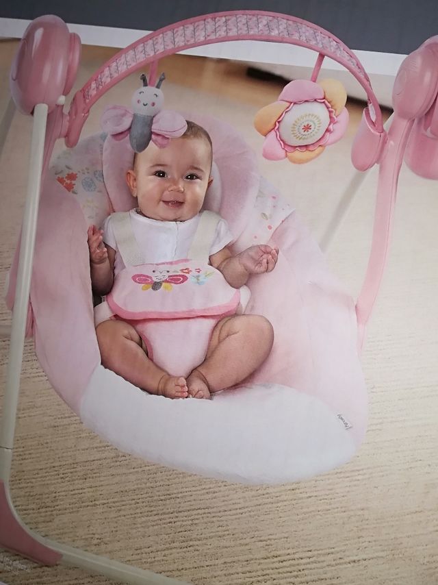 HAMACA-COLUMPIO BEBE INGENUITY